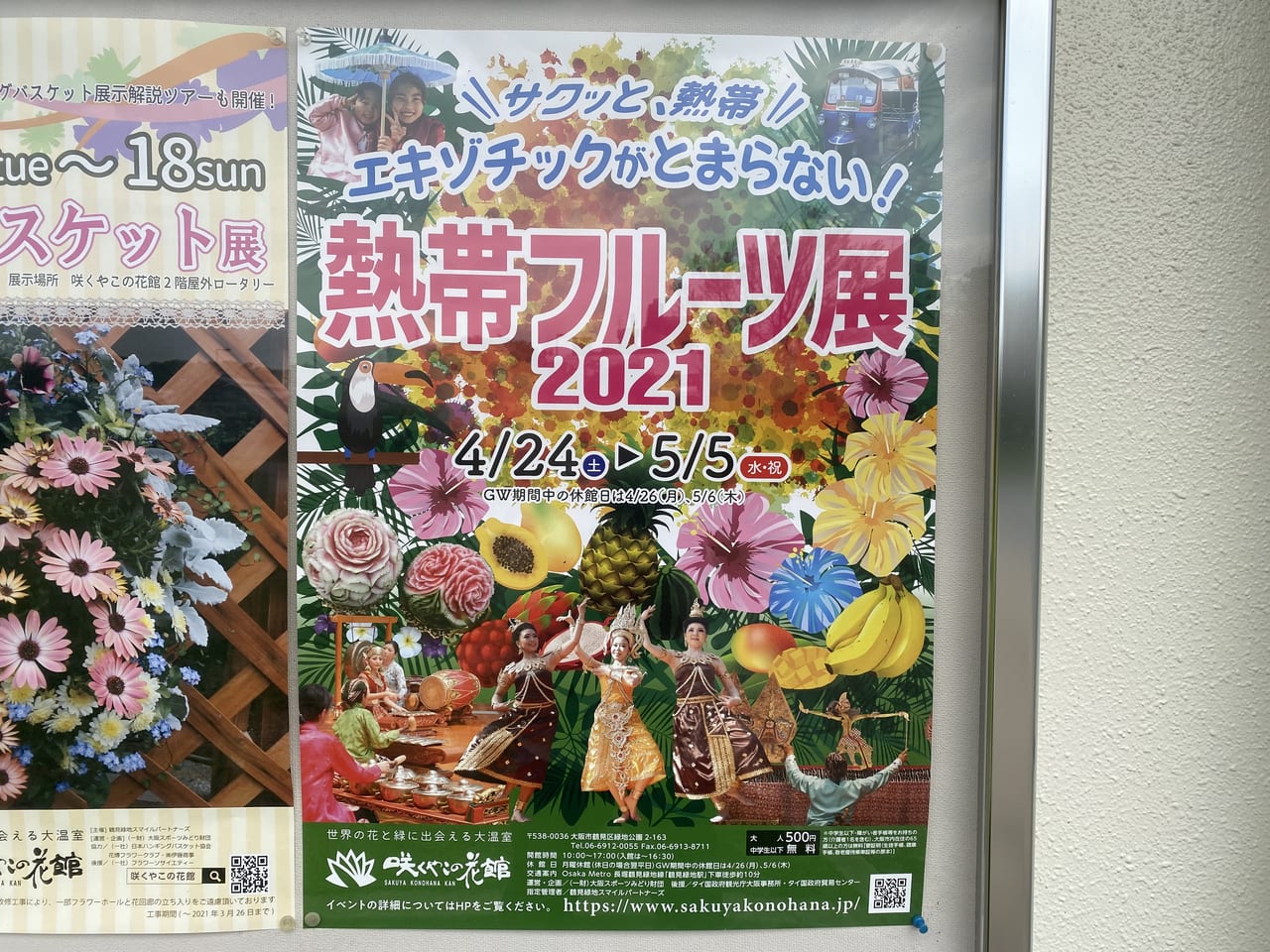 大阪市鶴見区 音楽や舞踊ステージなども 咲くやこの花館にて 熱帯フルーツ展21 が開催されます 号外net 鶴見 城東