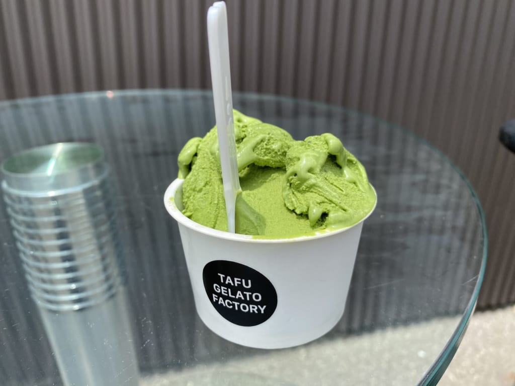 抹茶ジェラート