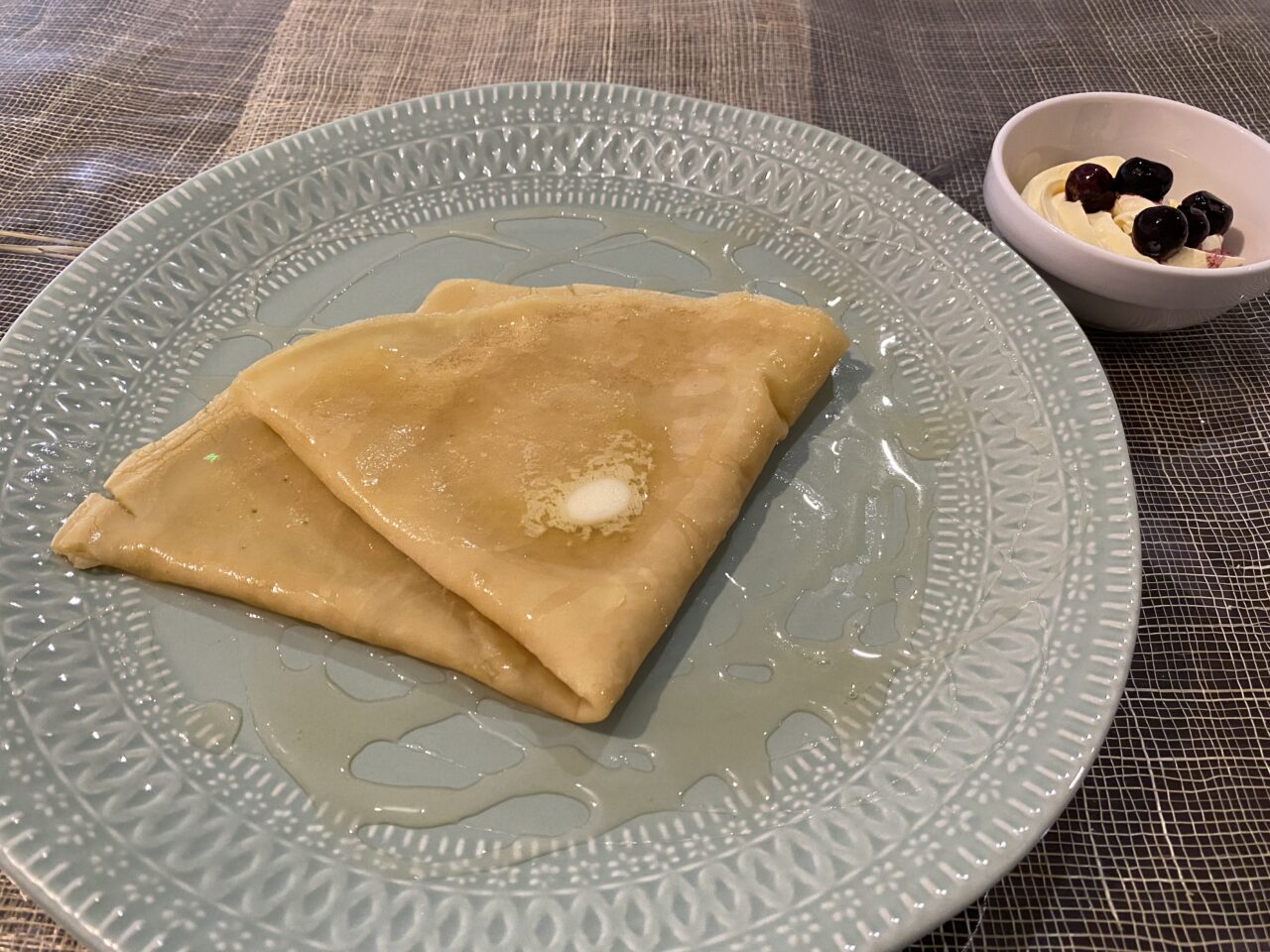 バターアガベクレープ