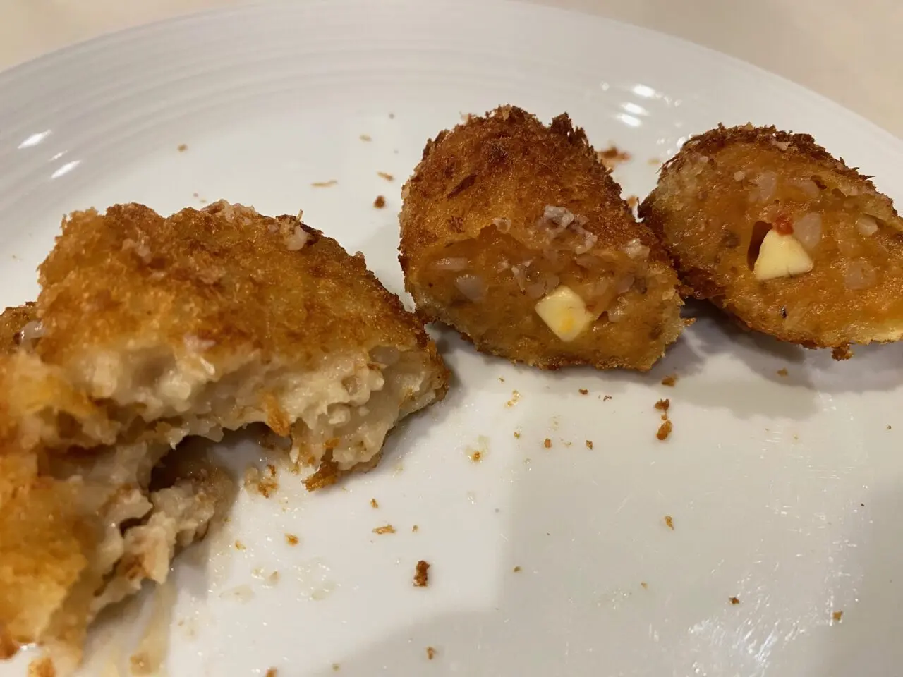 テイクアウトしたコロッケ